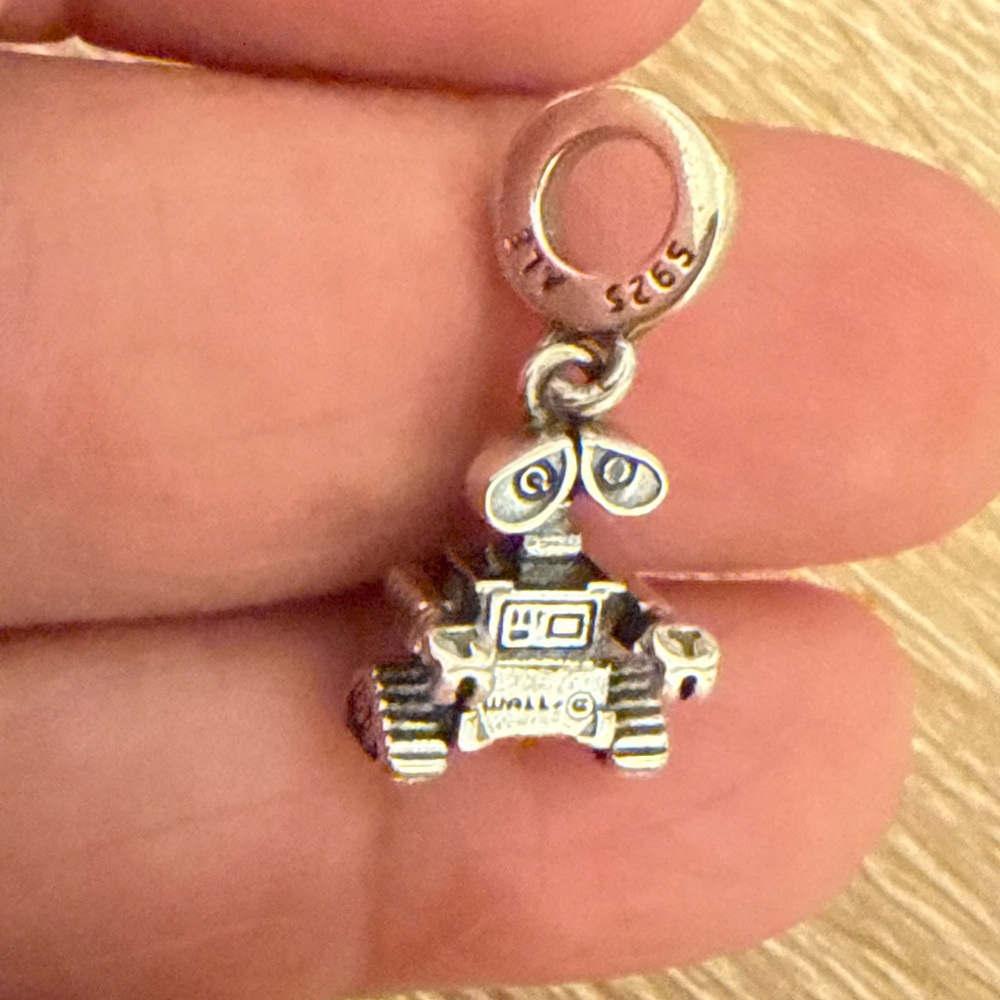 Silver Wall-E Charm - image 6